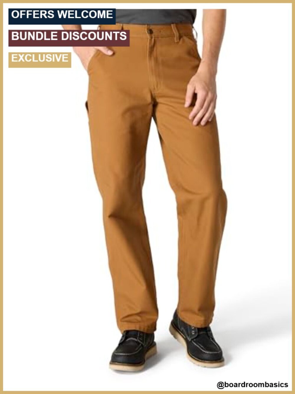 Loose Fit Washed Duck Utility Work Pant - Carhartt